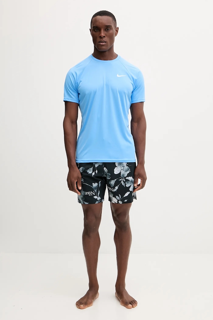 Nike Tricou de baie pentru bărbați NESSA586 albastru SS26