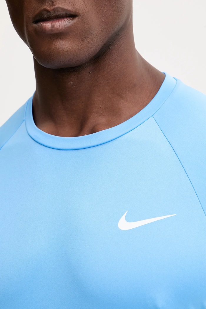 Tricou de baie pentru bărbați Nike albastru NESSA586