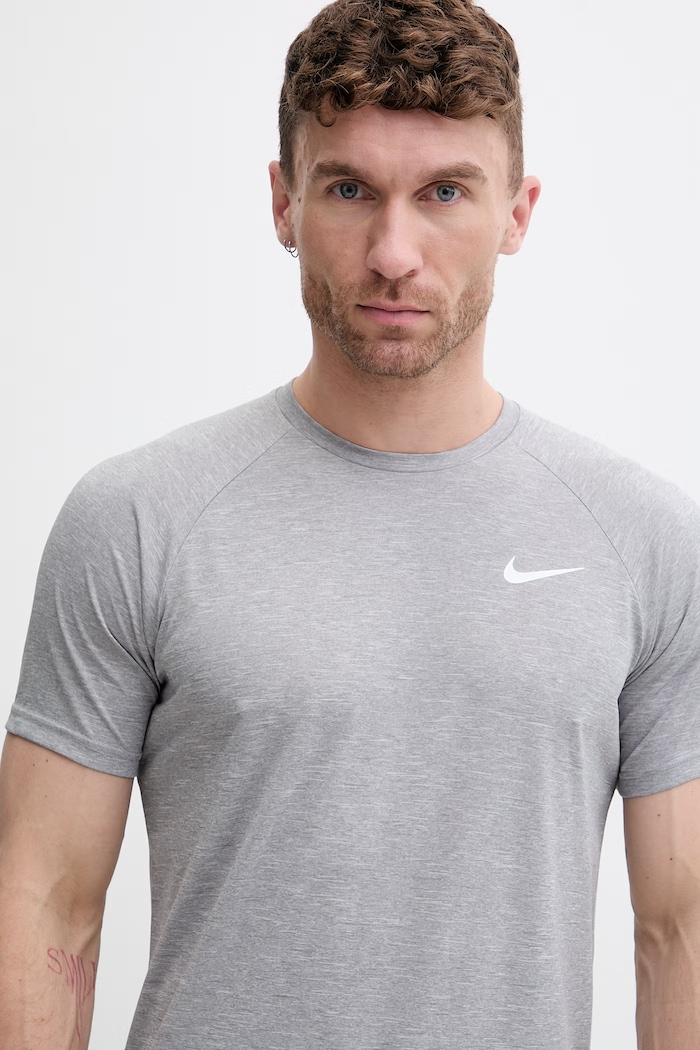 Oblačila Nike kopalna majica moška NESSA589 siva