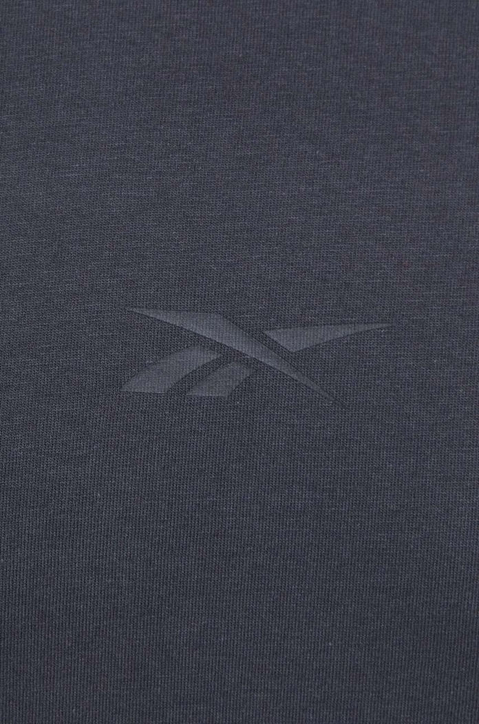 Βαμβακερό μπλουζάκι Reebok 100070664 γκρί