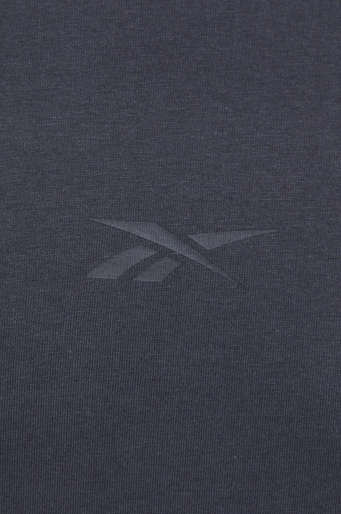 Βαμβακερό μπλουζάκι Reebok 100070664 γκρί