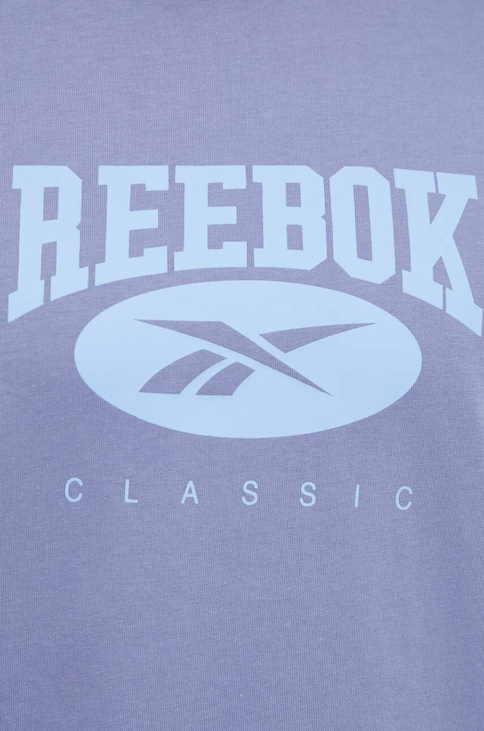 Reebok Classic pamut póló 100035513 kék