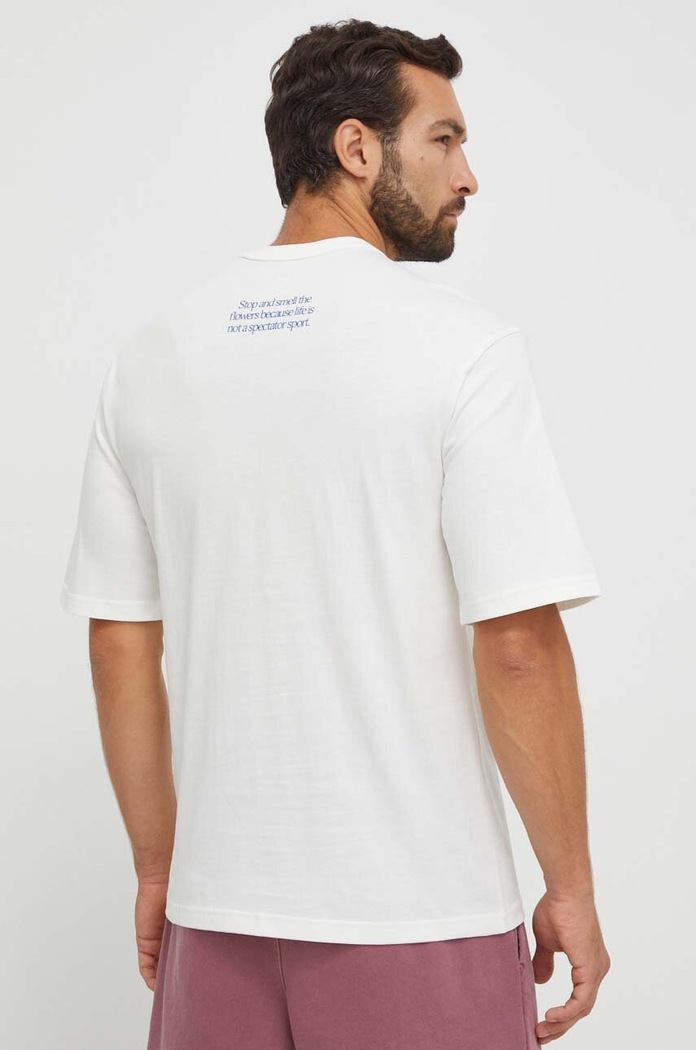 Odjeća Pamučna majica Reebok 100071825 bež