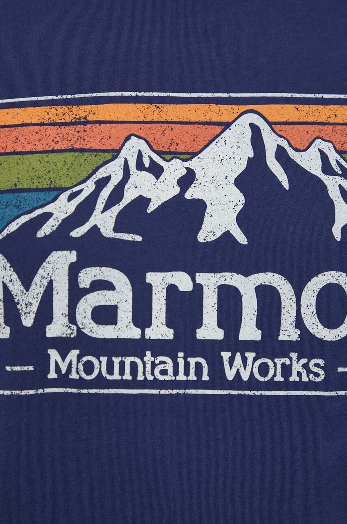 Sportska majica kratkih rukava Marmot MMW Gradient M14823 mornarsko plava