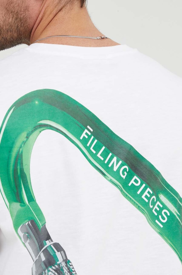 Bavlněné tričko Filling Pieces Carabiner 74417051901