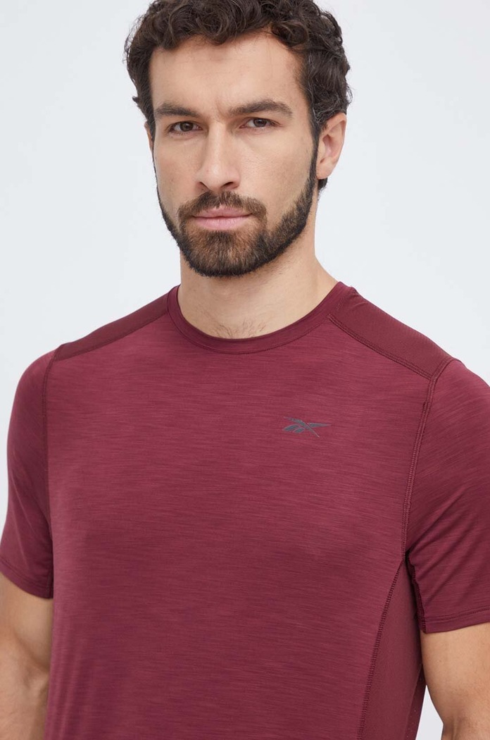 Tricou de antrenament Reebok 100070734 burgundia