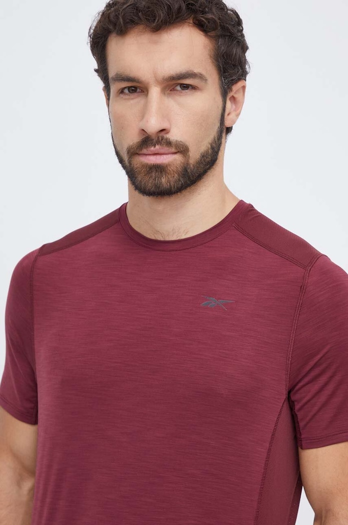 Tricou de antrenament Reebok 100070734 burgundia