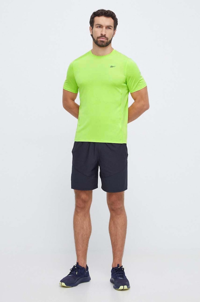 Tréninkové tričko Reebok Activchill 100070736 zelená AW23