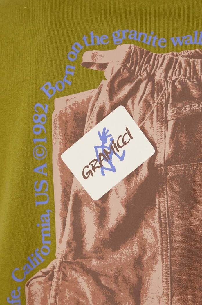 Gramicci t-shirt bawełniany Og Gadget Pant Tee G3FU.T066
