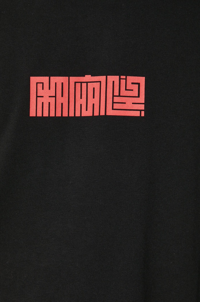 Pamučna majica Maharishi Hanko Organic Printed T-Shirt 1085.BLACK