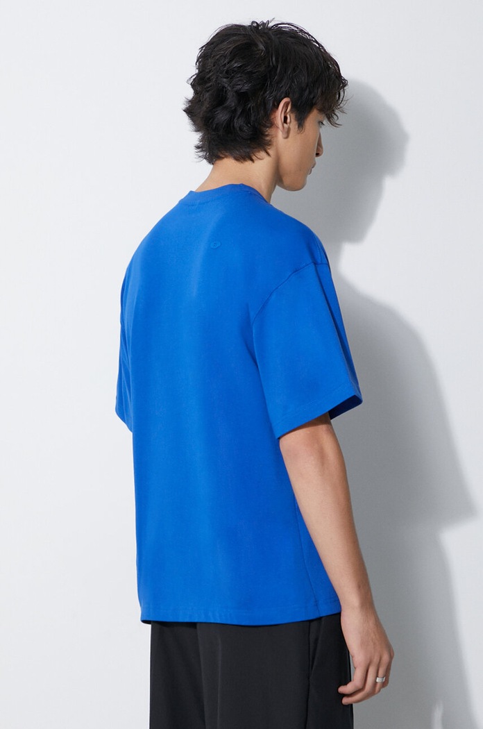 Clothing Ader Error t-shirt Edca Logo T-shirt BMADFWTS0104 blue