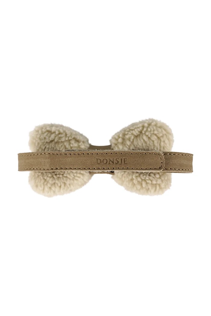 CHLAPEC Dětský motýlek Donsje Furro Bow Tie 6027000 béžová