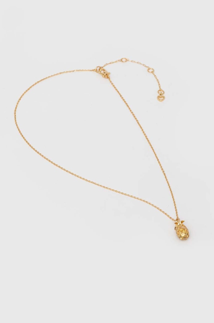 Ogrlica Kate Spade zlatna KH605
