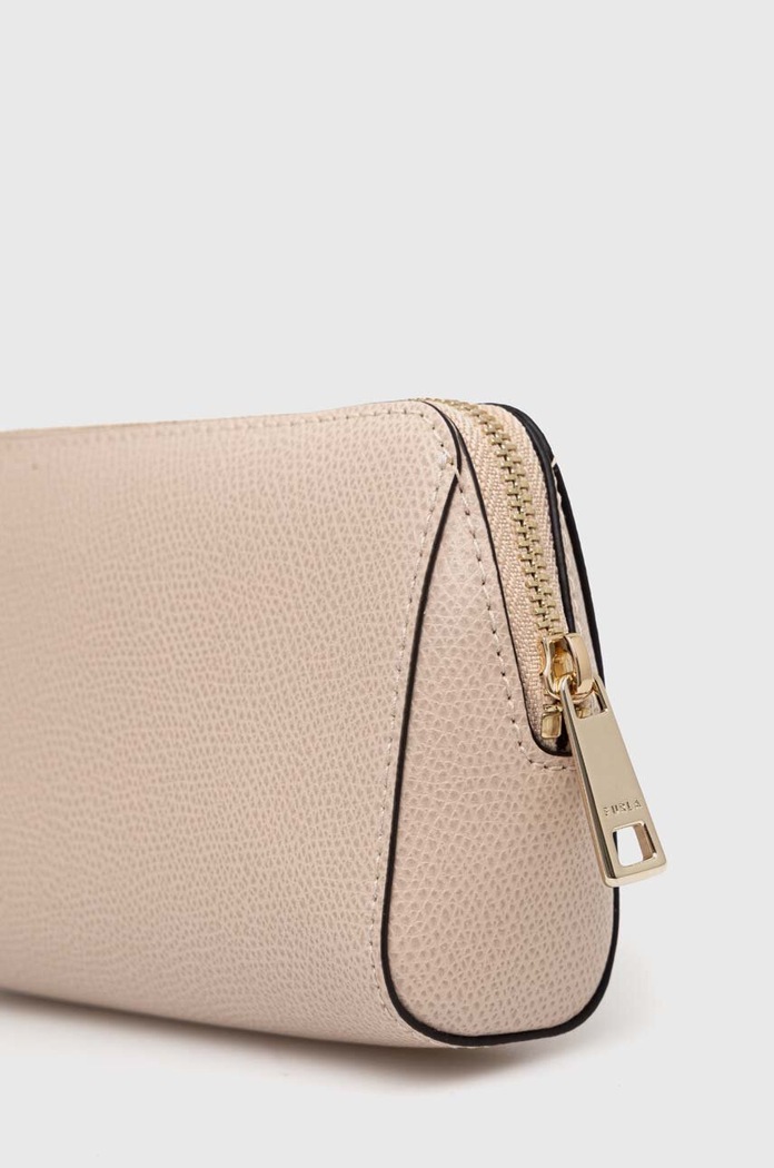 Kožená kozmetická taška Furla WE00449.ARE000.B4L00 ružová AW24