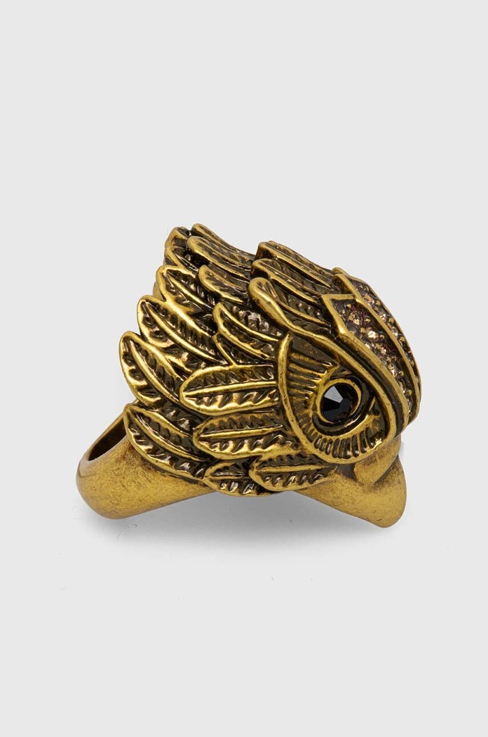 Prstienok Kurt Geiger London EAGLE XL CHUNKY RING 8837861429 zlatá AW24