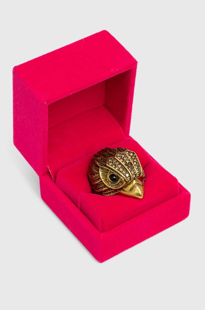 Doplnky Prstienok Kurt Geiger London EAGLE XL CHUNKY RING 8837861429 zlatá