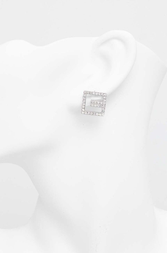Elisabetta Franchi Cercei OR25B46E2 argintiu AW24