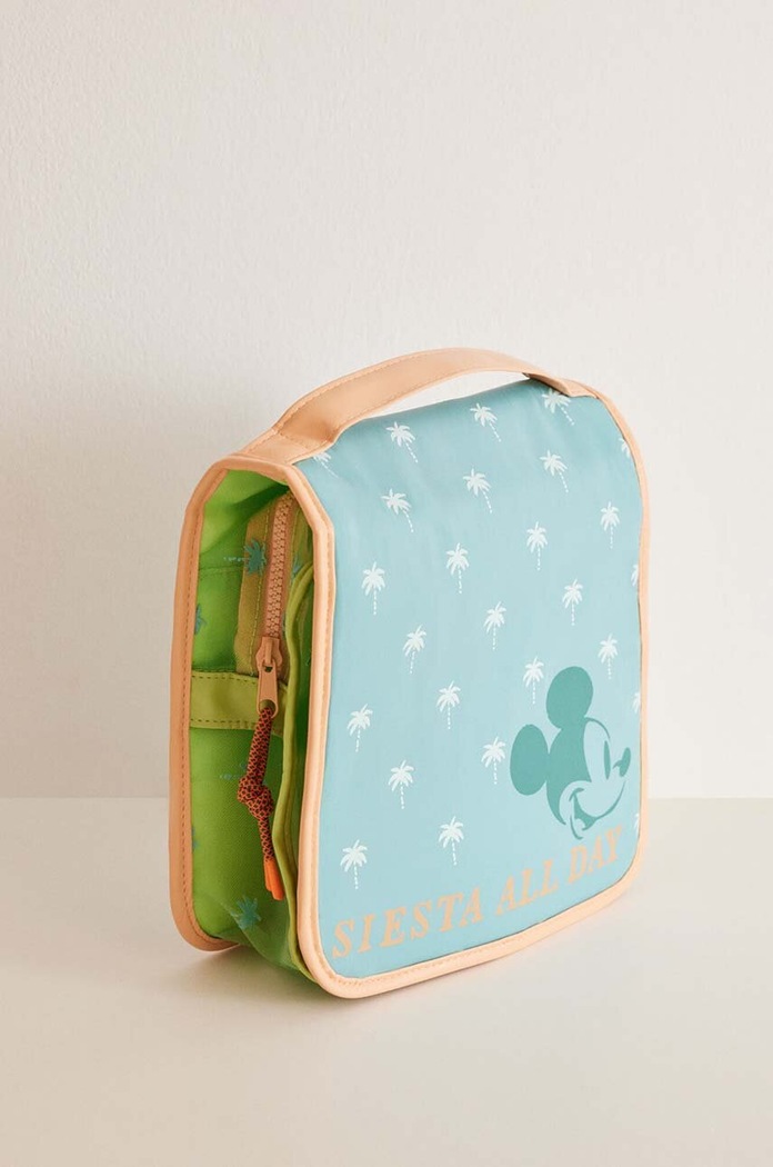 Kozmetická taška women'secret Mickey zelená 4847892