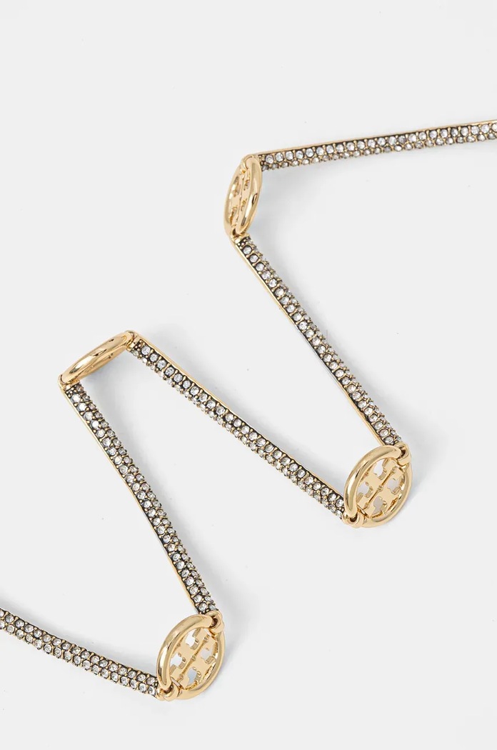 Επιχρυσωμένο κολιέ Tory Burch Miller 141136.783 χρυσαφί AW24