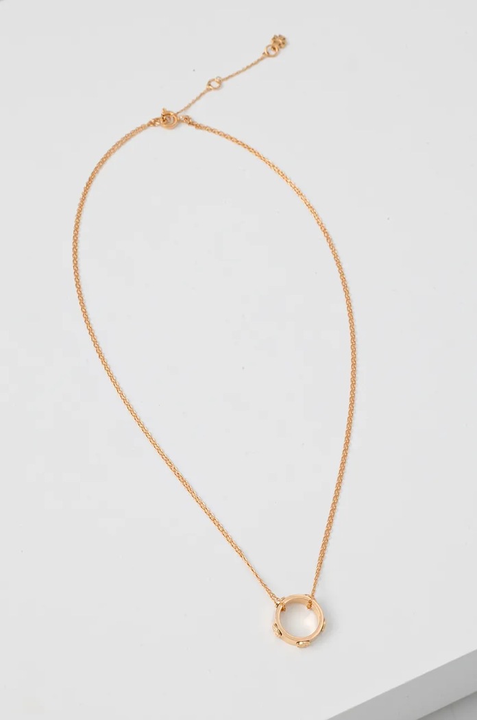 Tory Burch naszyjnik Miller złoty 160172.720