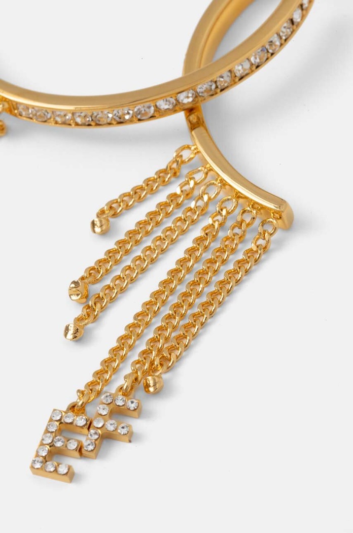 Elisabetta Franchi kolczyki OR28A47E2 złoty AW24