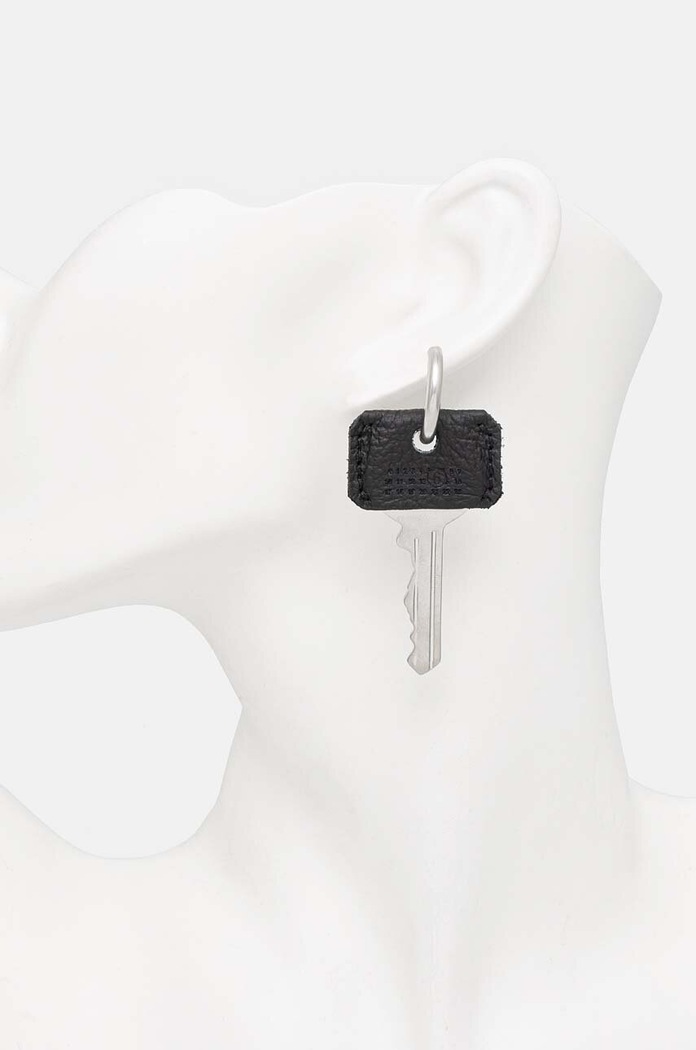 MM6 Maison Margiela kolczyki SM7VG0069.P6615 srebrny AW24