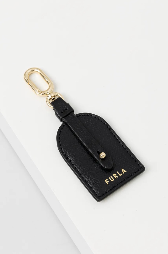 Furla portachiavi in pelle nero WK00090.ARE000.O6000