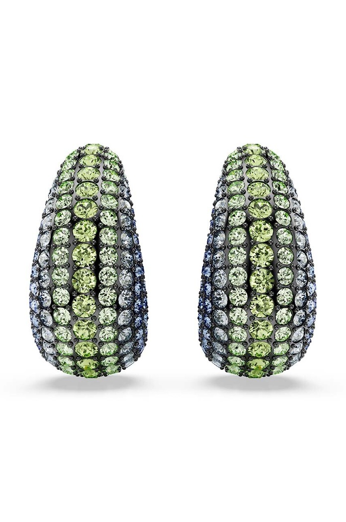 Обици Swarovski SUBLIMA кристли Swarowski зелен 5692111