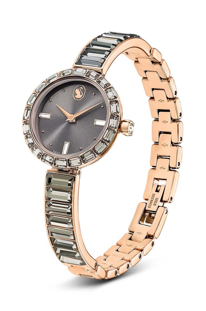 Ρολόι Swarovski MATRIX 5679887 γκρί AW24