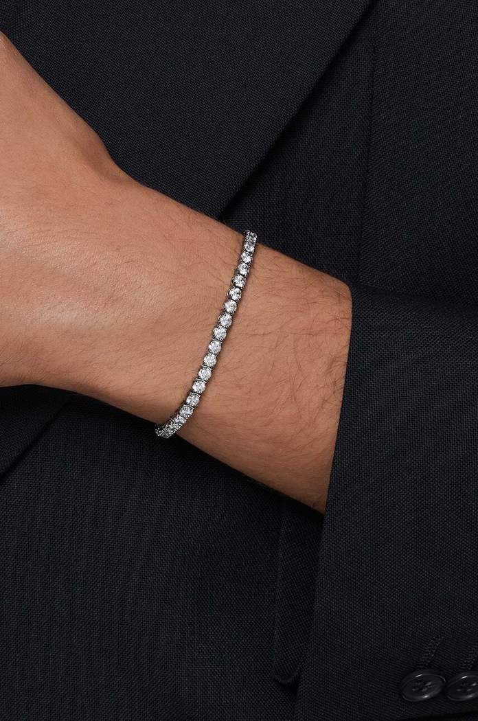Bransoletka MATRIX Swarovski srebrny 5693929