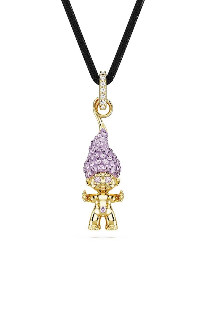 Náhrdelník Swarovski GOOD LUCK TROLLS krystal Swarovski zlatá 5691943