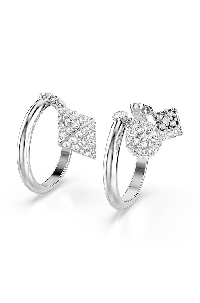 Swarovski gyűrű DEXTERA 2 db 5701829 ezüst AW24