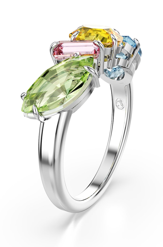 Swarovski Prstýnek Swarovski GEMA 5708942 stříbrná AW25