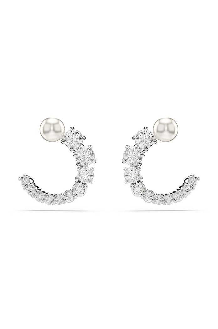 Swarovski cercei MATRIX zirconiu cubic argintiu 5692260