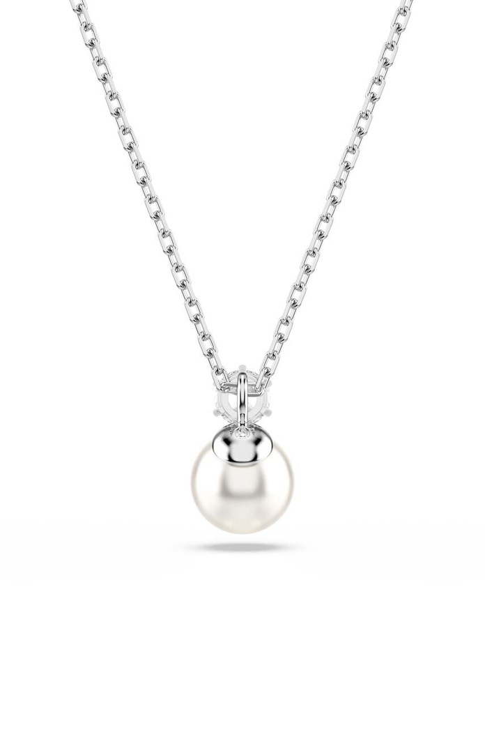 Swarovski naszyjnik MATRIX srebrny 5693897
