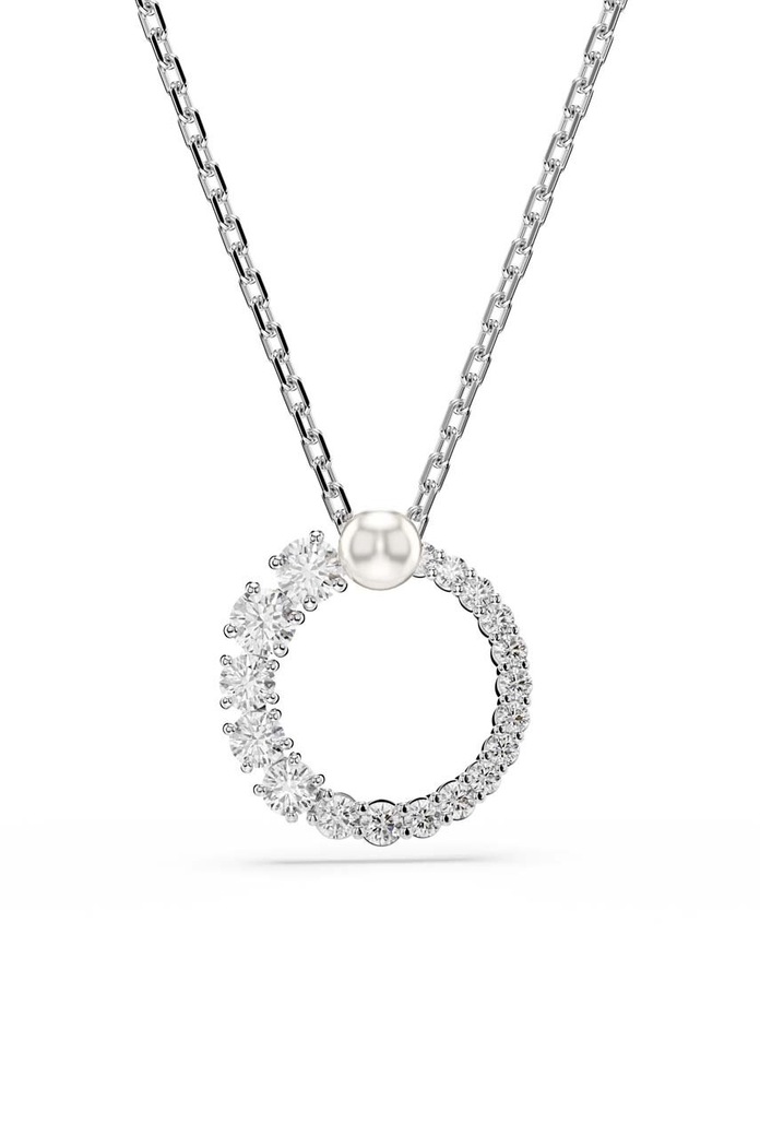 Swarovski colier MATRIX Cristal Swarovski argintiu 5688751