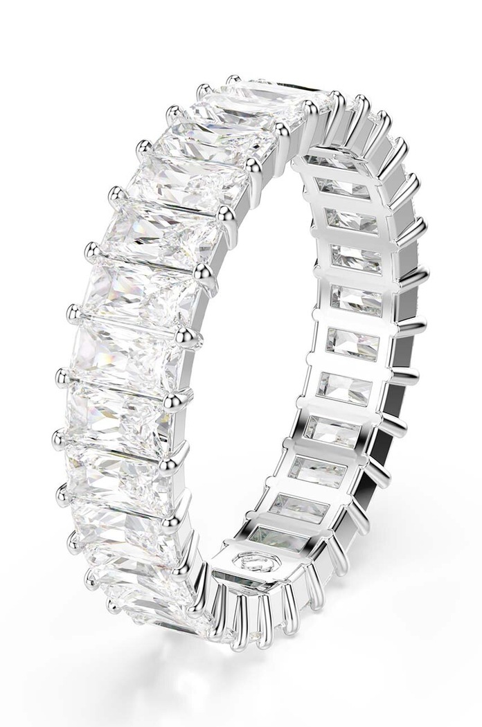 Prstýnek Swarovski MATRIX 5693406 stříbrná AW24