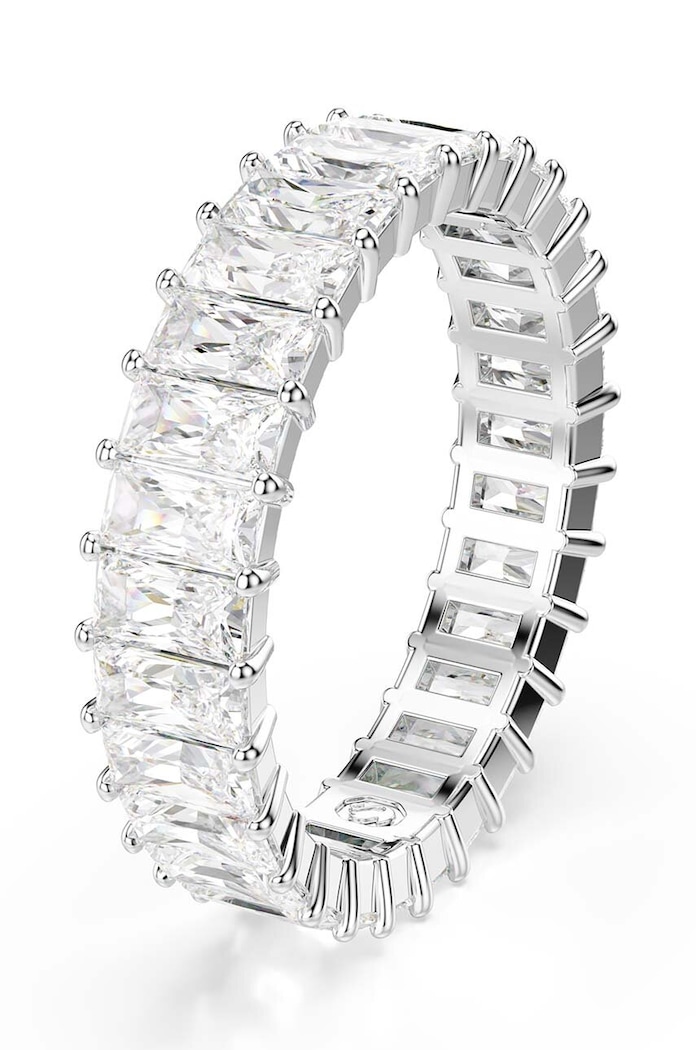 Prstýnek Swarovski MATRIX 5693406 stříbrná AW24