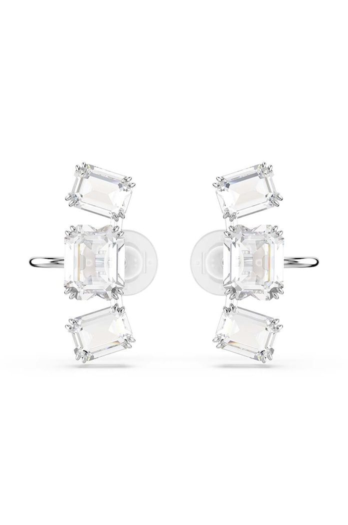 Swarovski clip on MILLENIA Cristal Swarovski argintiu 5701274