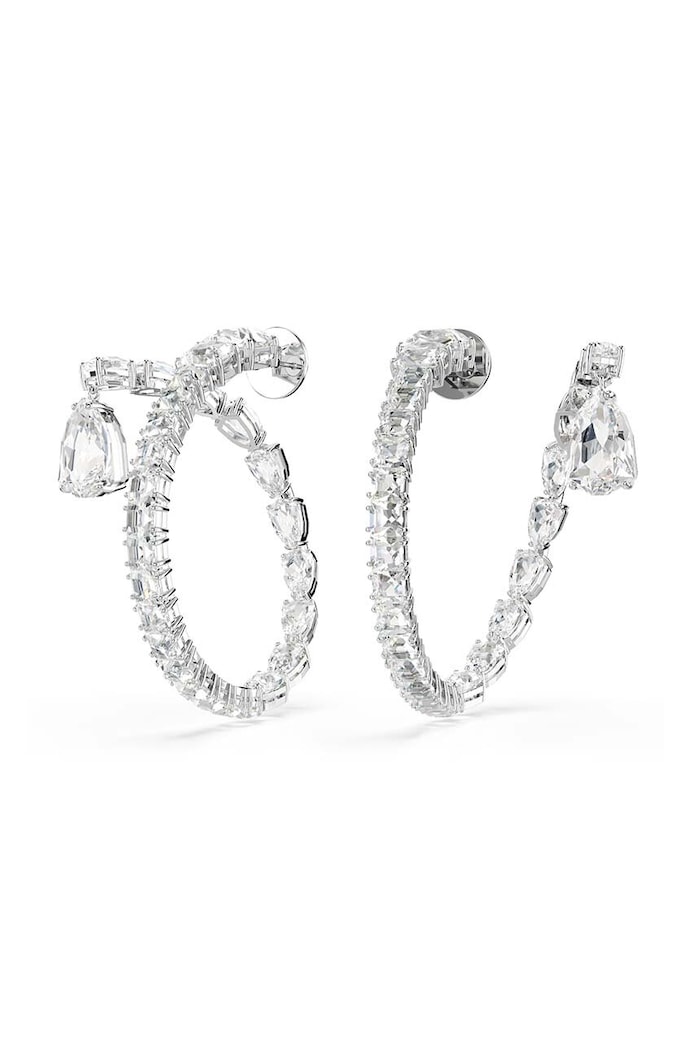 Accesorii Swarovski cercei MATRIX 5692524 argintiu