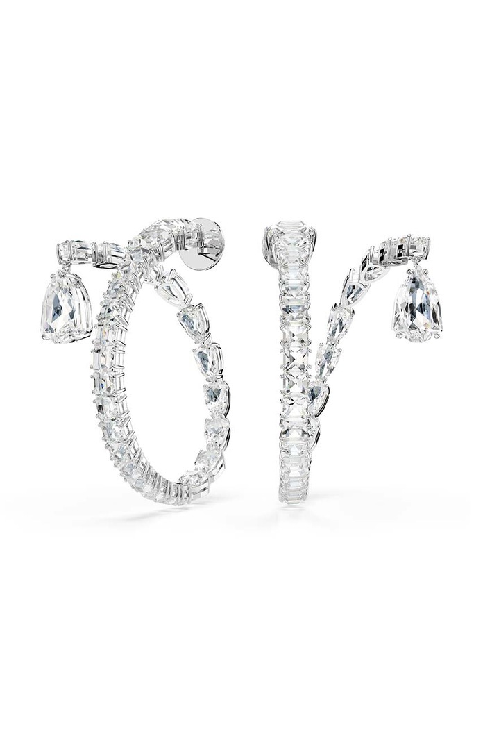 Swarovski cercei MATRIX 5692524 argintiu