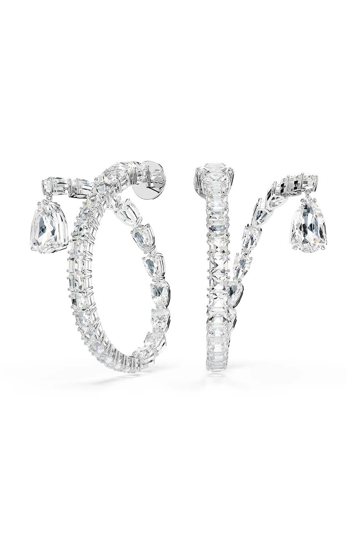 Swarovski cercei MATRIX 5692524 argintiu