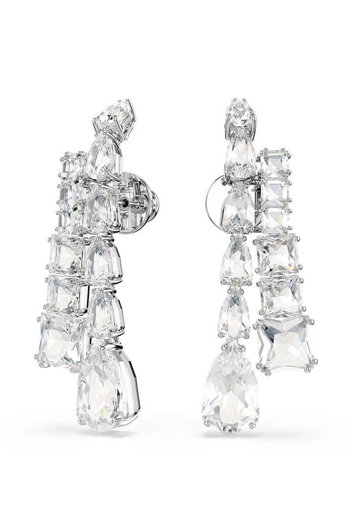 Swarovski cercei MATRIX 5692515 argintiu AW24