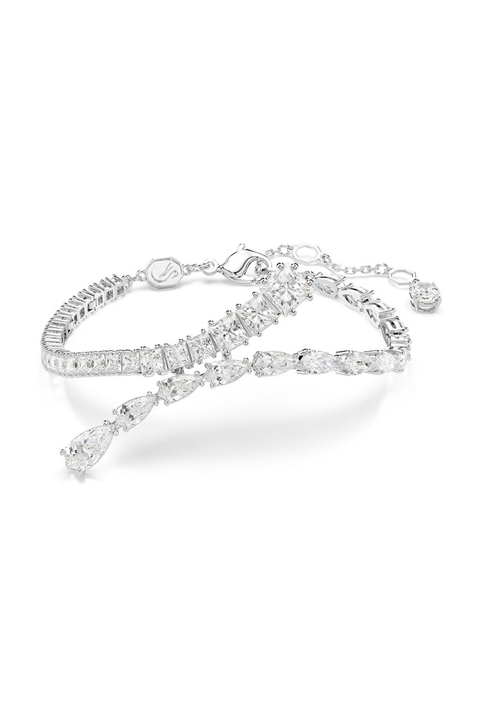 Swarovski bratara MATRIX Cristal Swarovski argintiu 5693154