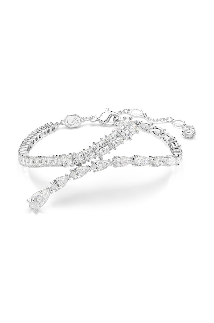Swarovski bratara MATRIX Cristal Swarovski argintiu 5693154