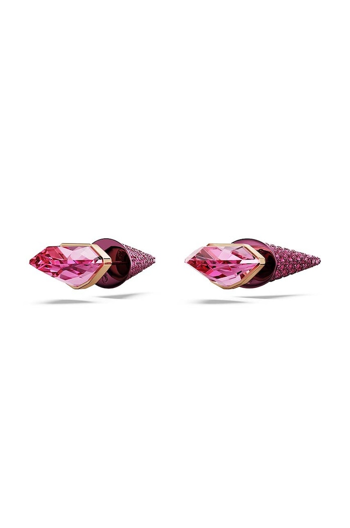 Accesorii Swarovski cercei LUCENT 5680712 roz