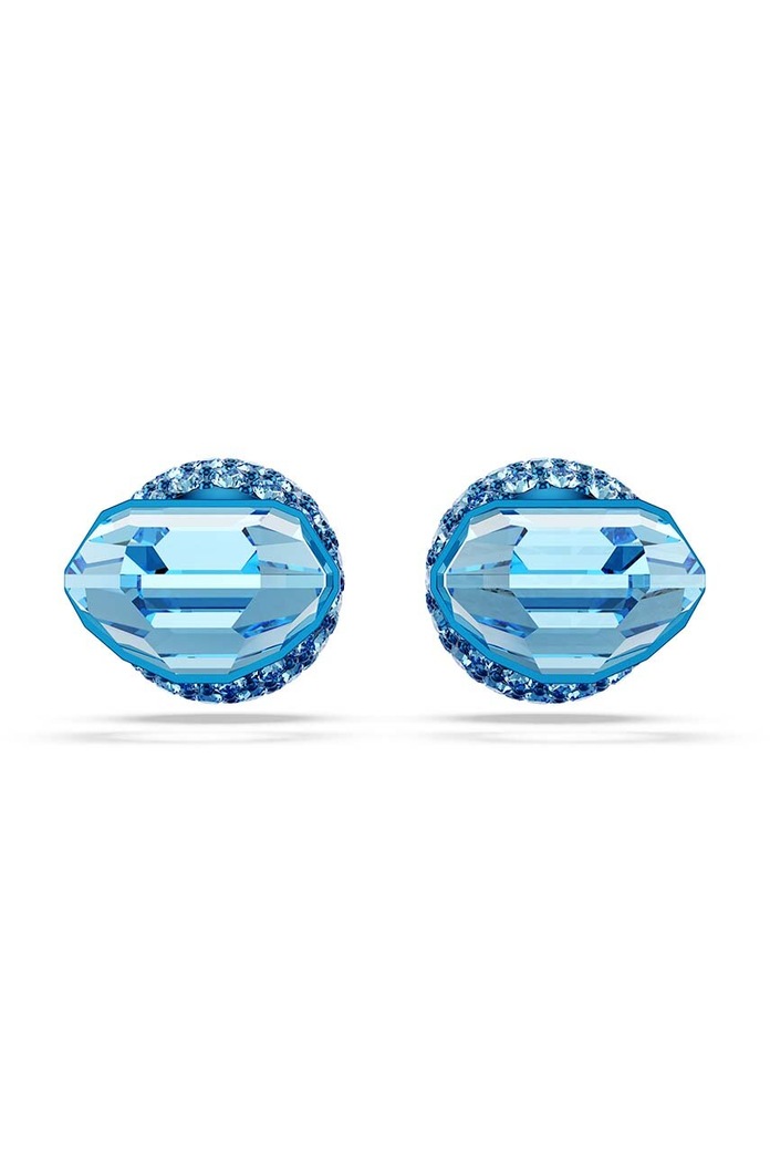 Náušnice Swarovski LUCENT 5680693 modrá AW24