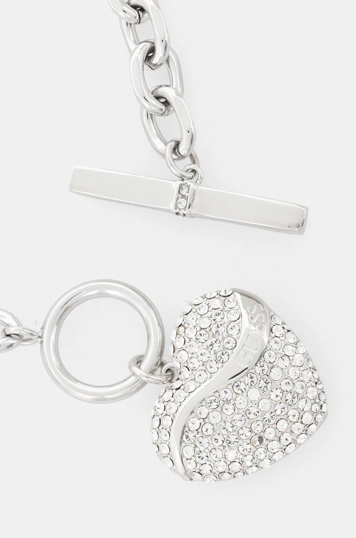 Βραχιόλι Guess JUBB04.496JW ασημί AW25