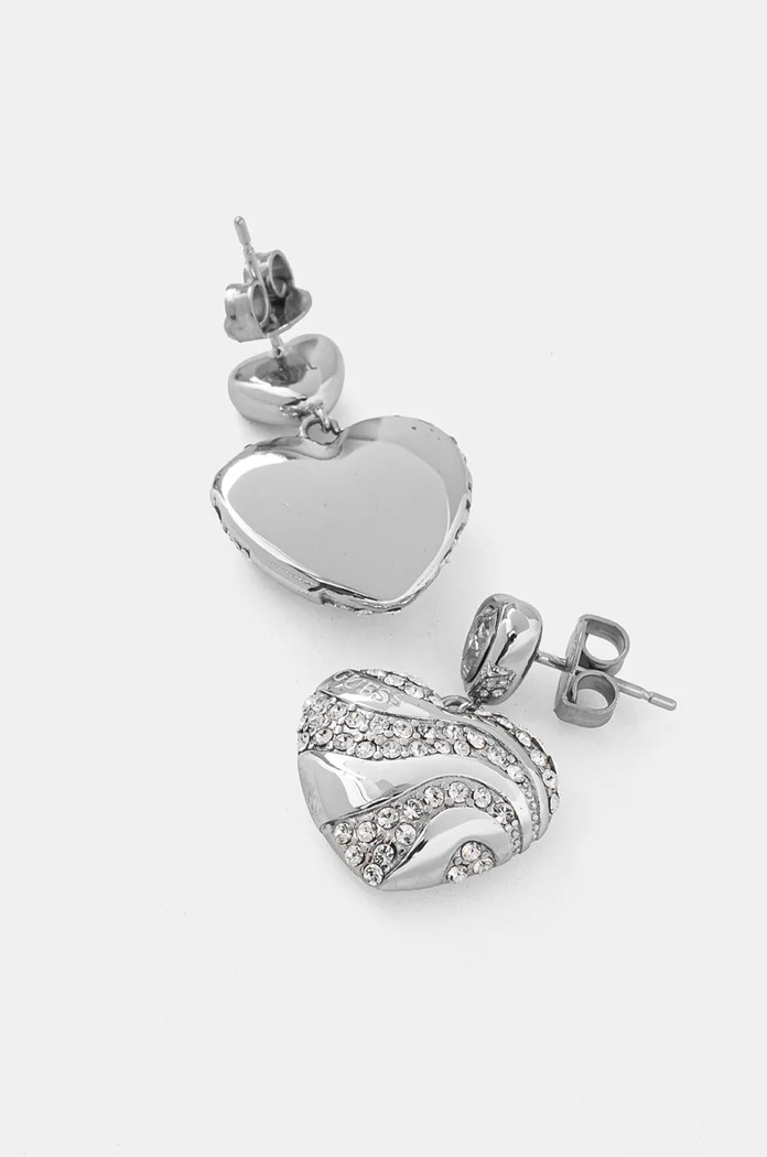 Guess Kolczyki JUBE04.499JW srebrny AW24