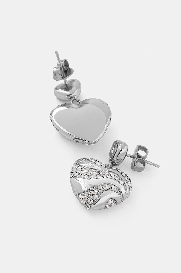 Guess Kolczyki JUBE04.499JW srebrny AW24